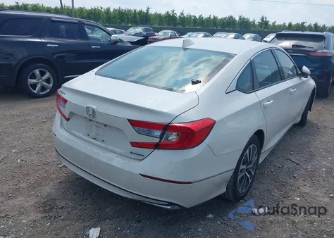 2018 Honda Accord Hybrid Ex-L z USA, uszkodzony, nr VIN 1HGCV3F64JA000463